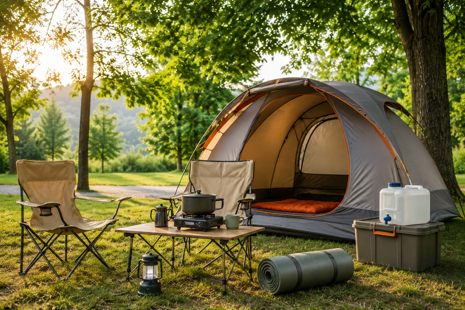 Camping-Packliste für Anfänger