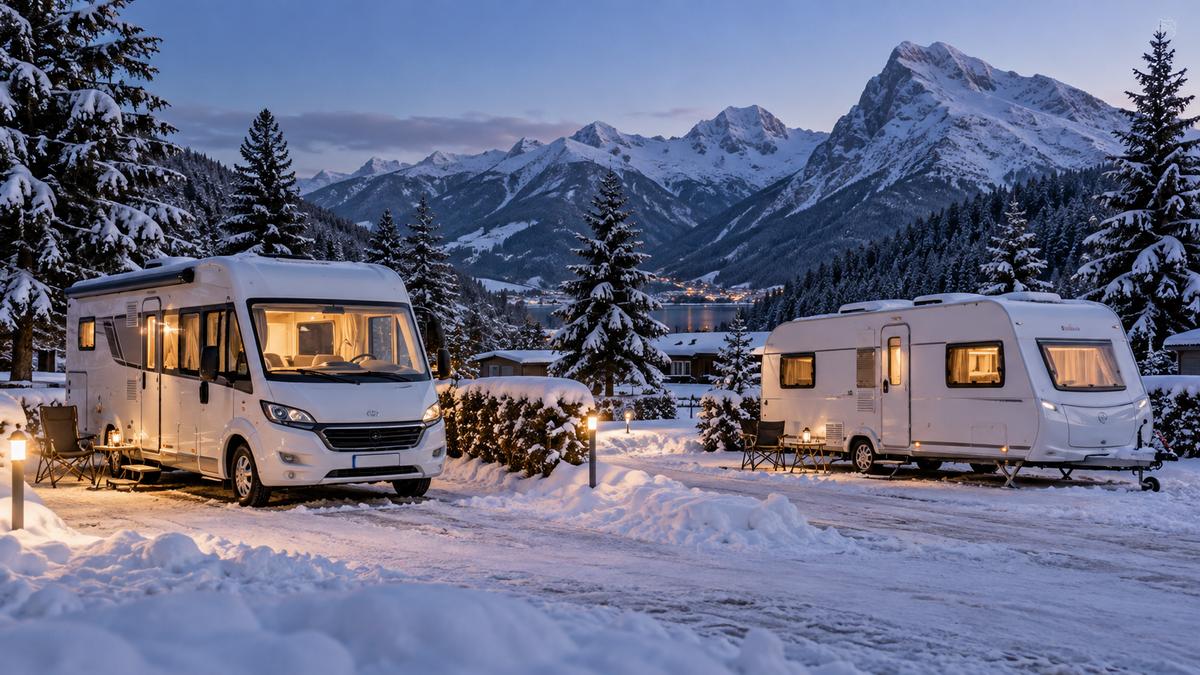 Wintercamping für Anfänger: 12 wichtige Tipps für Wohnmobil und Wohnwagen