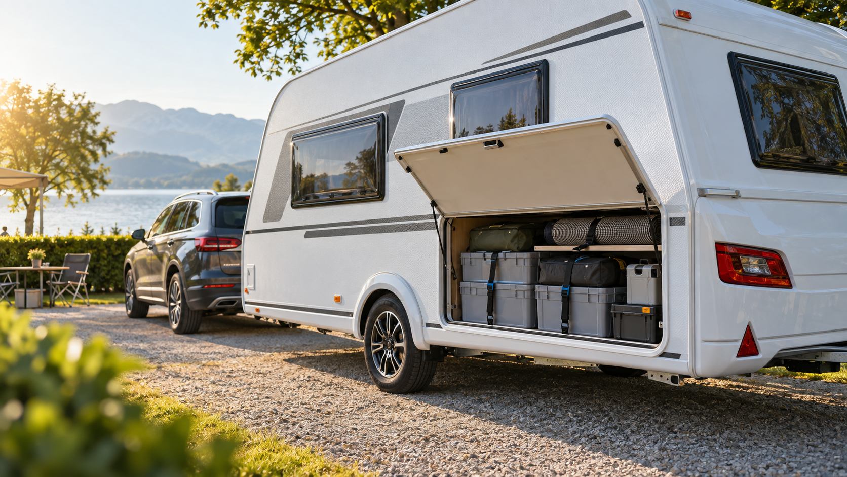 Wohnwagen richtig beladen: 7 Fehler, die du vermeiden solltest